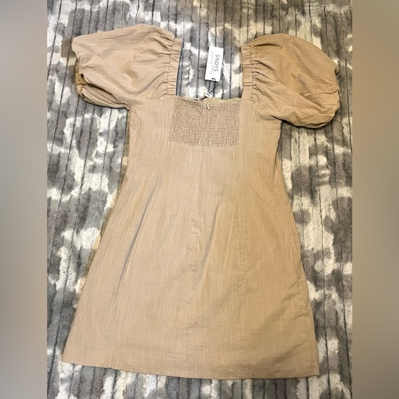 Sndys Everyday TUSCANY DRESS - BEIGE Size XXL - Picture 4 of 9